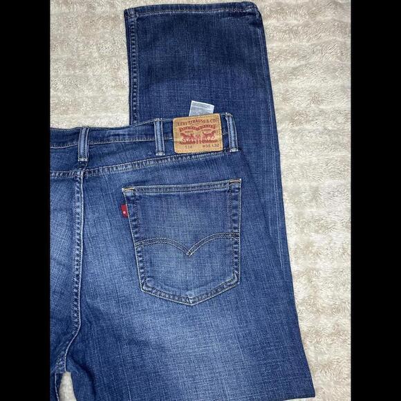 Levi's 514 Straight Fit jeans Size 38x32 - Picture 7 of 9